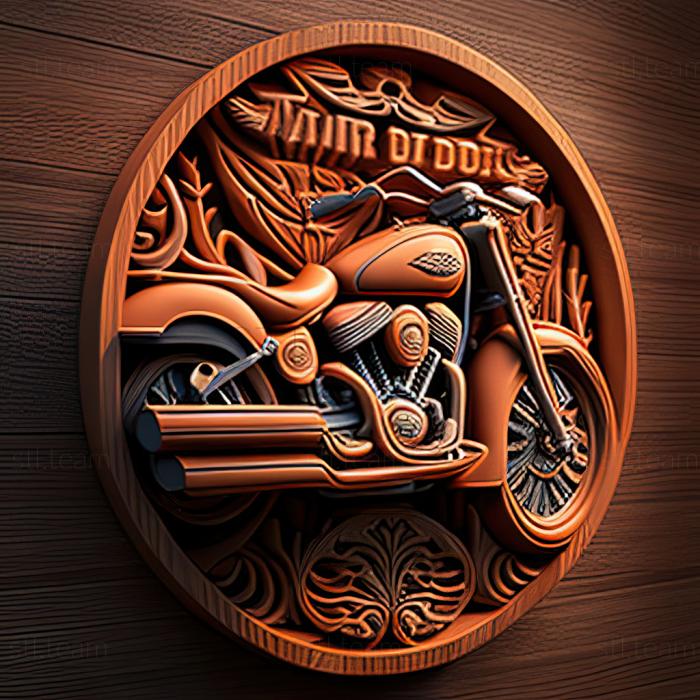 3D модель Harley Davidson Sport Glide (STL)